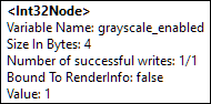 This is a picture of the Int32Node tooltip.