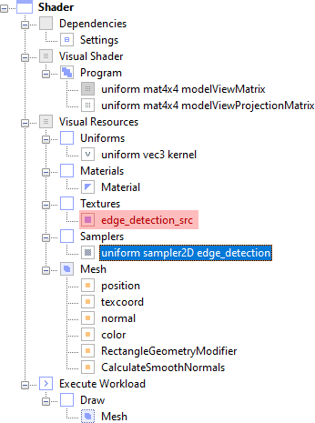 This is a picture of the document with a new Texture node.