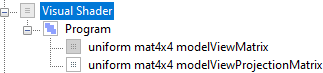 This is a picture of the visual shader section of the document.