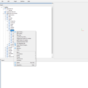 This image shows the new file wizard that allows you to select the OpenGL profile and GLSL version for a new shader.